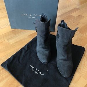 Rag and Bone Kinsley Suede booties. No box